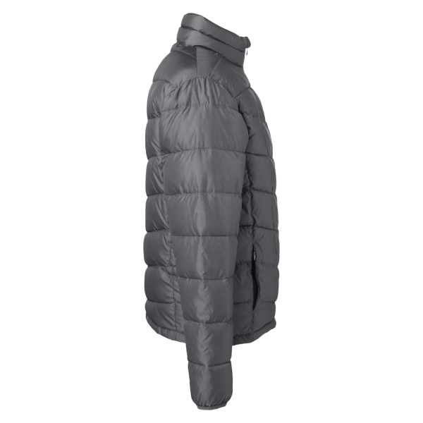 Spyder Men's Pelmo Insulated Puffer Jacket, Polar / Black, Right Sleeve view