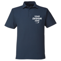Spyder Men's Spyre Polo, Frontier Frost, Front view, Mockup