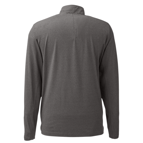 Spyder Men's Spyre Quarter-Zip Pullover, Black Frost, Back view