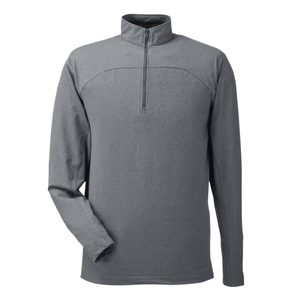 Spyder Men's Spyre Quarter-Zip Pullover, Polar Frost, Front view