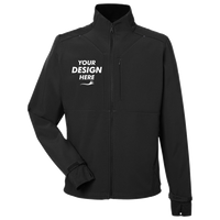 Spyder Men's Touring Jacket, Black, Front view, Mockup