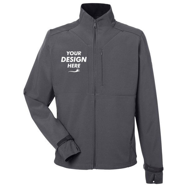 Spyder Men's Touring Jacket, Polar, Front view, Mockup