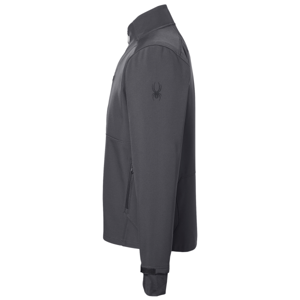 Spyder Men's Touring Jacket, Polar, Left Sleeve view