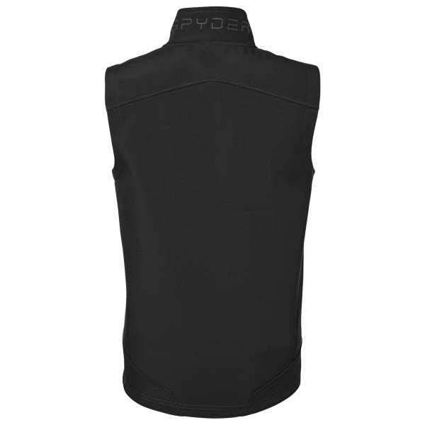 Spyder Men's Touring Vest, Black, Back view