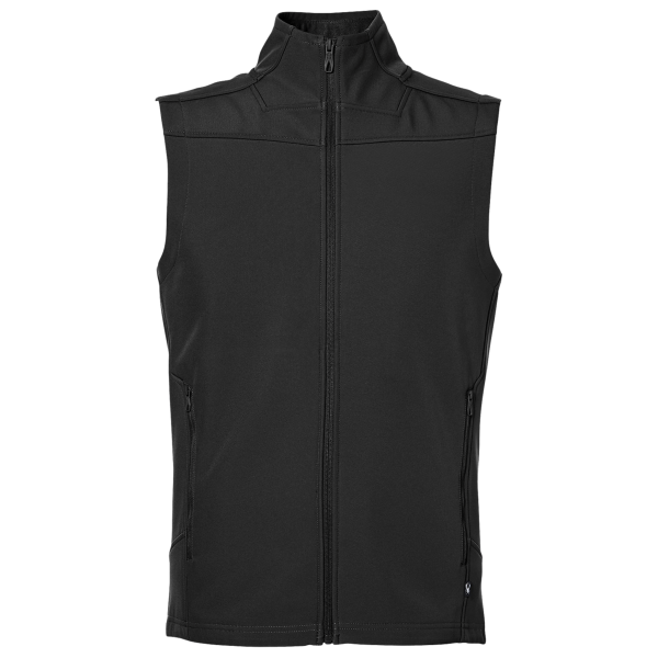 Spyder Men's Touring Vest, Black, Front view