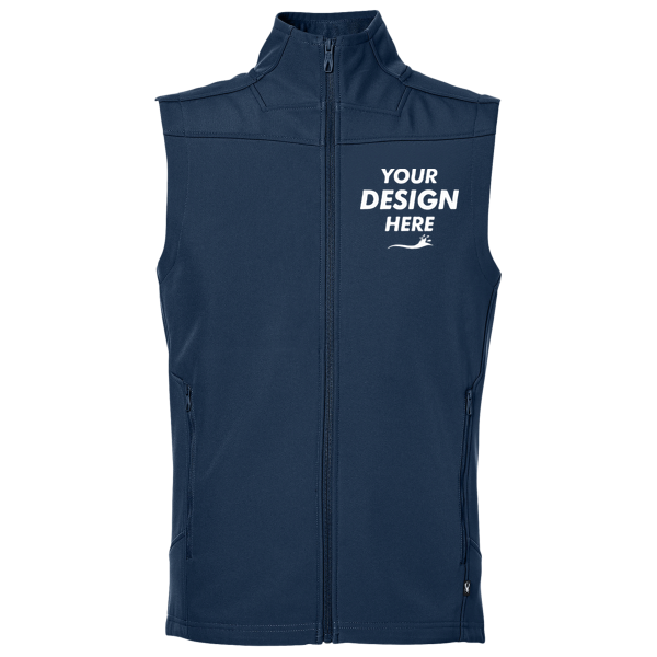 Spyder Men's Touring Vest, Frontier, Front view, Mockup