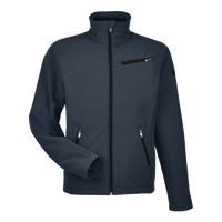 Spyder Men's Transport Soft Shell Jacket, Frontier / Black, Front view