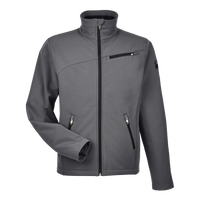 Spyder Men's Transport Soft Shell Jacket, Polar / Black, Front view