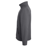 Spyder Men's Transport Soft Shell Jacket, Polar / Black, Left Sleeve view