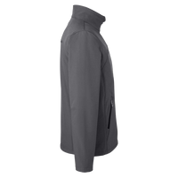 Spyder Men's Transport Soft Shell Jacket, Polar / Black, Right Sleeve view
