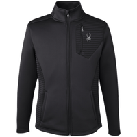 Spyder Men's Venom Full-Zip Jacket, Black, Front view