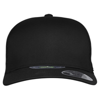 Spyder Radykl Flexfit Trucker Cap, Black / Black, Front view