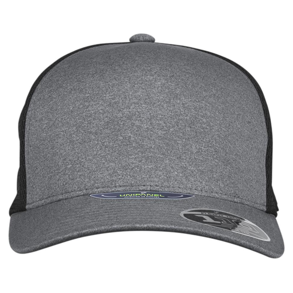 Spyder Radykl Flexfit Trucker Cap, Black / Black Heather, Front view
