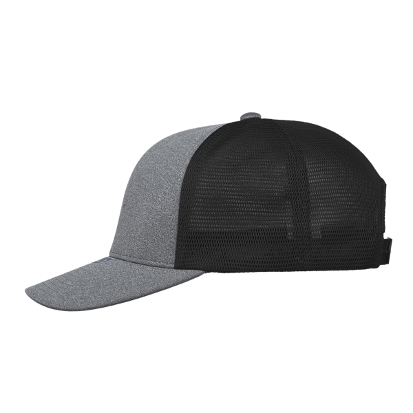 Spyder Radykl Flexfit Trucker Cap, Black / Black Heather, Left Side view
