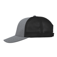 Spyder Radykl Flexfit Trucker Cap, Black / Black Heather, Left Side view