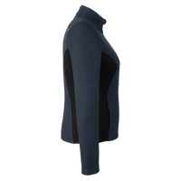Spyder Women's Constant Full-Zip Sweater Fleece Jacket, Frontier / Black / White, Right Sleeve view