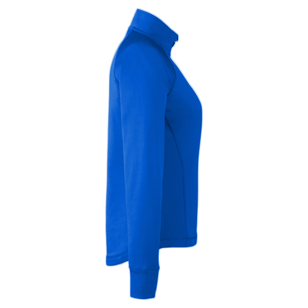 Spyder Women's Freestyle Half-Zip Pullover, Electric Blue, Right Sleeve view