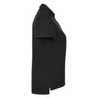Spyder Women's Freestyle Polo, Black, Right Sleeve view