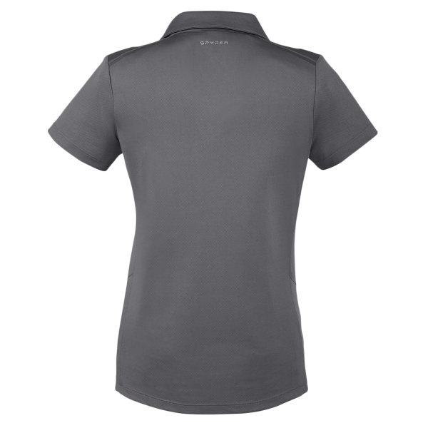Spyder Women's Freestyle Polo, Polar, Back view