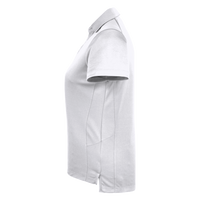 Spyder Women's Freestyle Polo, White, Left Sleeve view