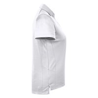 Spyder Women's Freestyle Polo, White, Right Sleeve view