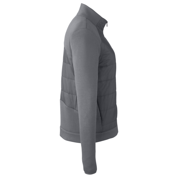 Spyder Women's Impact Full-Zip Jacket, Polar, Right Sleeve view