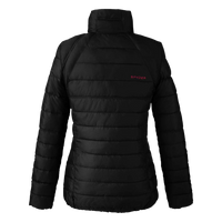 Spyder Women's Insulated Puffer Jacket, Black / Red, Back view