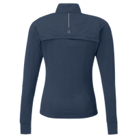 Spyder Women's Spyre Quarter-Zip Pullover, Frontier Frost, Back view