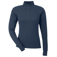 Spyder Women's Spyre Quarter-Zip Pullover, Frontier Frost, Front view