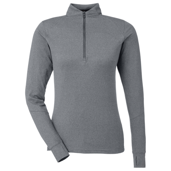 Spyder Women's Spyre Quarter-Zip Pullover, Polar Frost, Front view
