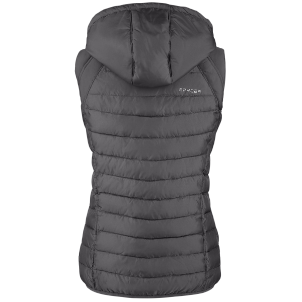 Spyder Women's Supreme Puffer Vest, Polar, Back view