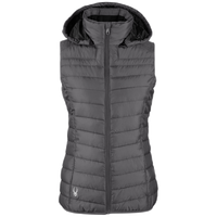 Spyder Women's Supreme Puffer Vest, Polar, Front view
