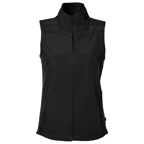 Spyder Women's Touring Vest, Black, Front view
