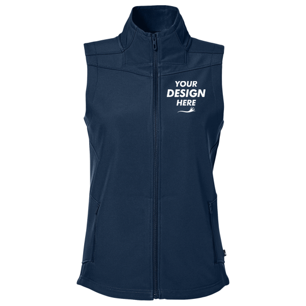 Spyder Women's Touring Vest, Frontier, Front view, Mockup