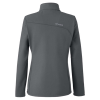 Spyder Women's Transport Soft Shell Jacket, Polar / White, Back view