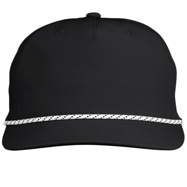Swannies Brewer Cap, Black / Black, Front view