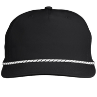Swannies Brewer Cap, Black / Black, Front view
