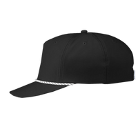 Swannies Brewer Cap, Black / Black, Left Side view