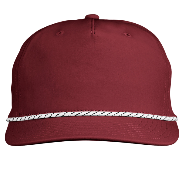 Swannies Brewer Cap, Maroon / Maroon, Front view