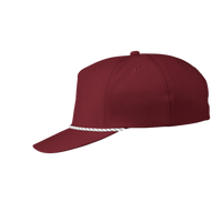 Swannies Brewer Cap, Maroon / Maroon, Left Side view