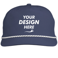 Swannies Brewer Cap, Navy / Navy, Front view, Mockup