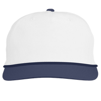 Swannies Brewer Cap, White / Navy, Front view