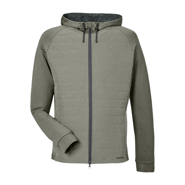 Swannies Men's Coleman Jacket, Olive Grey, Front view