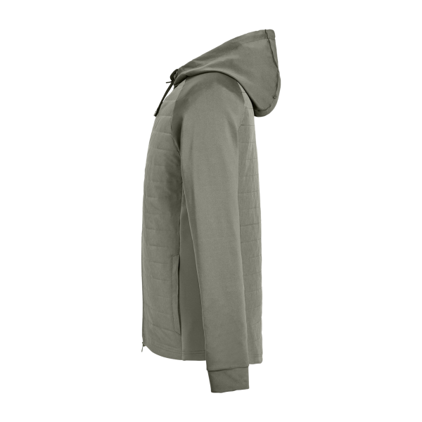 Swannies Men's Coleman Jacket, Olive Grey, Left Sleeve view