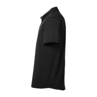 Swannies Men's Ford Polo, Black, Left Sleeve view