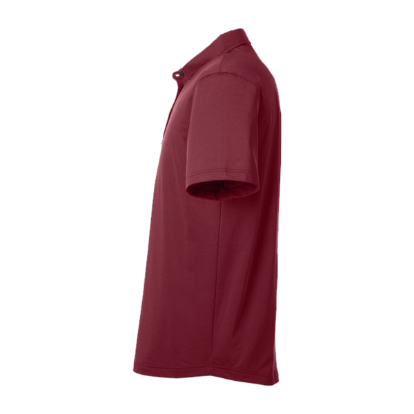 Swannies Men's Ford Polo, Maroon, Left Sleeve view