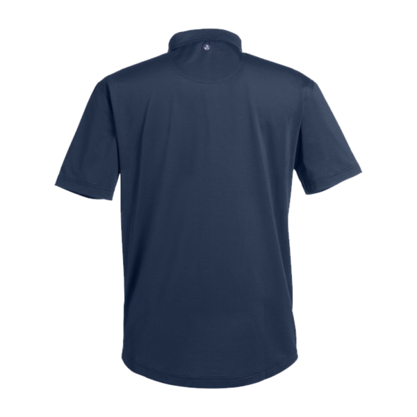 Swannies Men's Ford Polo, Navy, Back view
