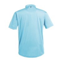 Swannies Men's Ford Polo, Sky, Back view