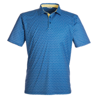Swannies Men's Hazelwood Polo, Navy / Navy, Front view