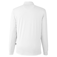 Swannies Men's McKinnon Quarter-Zip Pullover, White, Back view